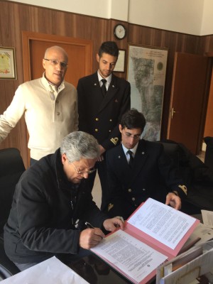 a sx in alto il presidente Lico, in basso il sindaco Elio Costa.JPG